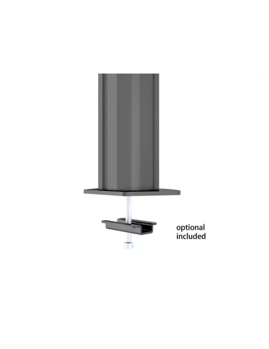 MULTIBRACKETS 5957 Support de table Multibrackets Deskmount Colonne Pro 3x1 MBDM3x1U - 3 écrans 32" VESA Max 100x100