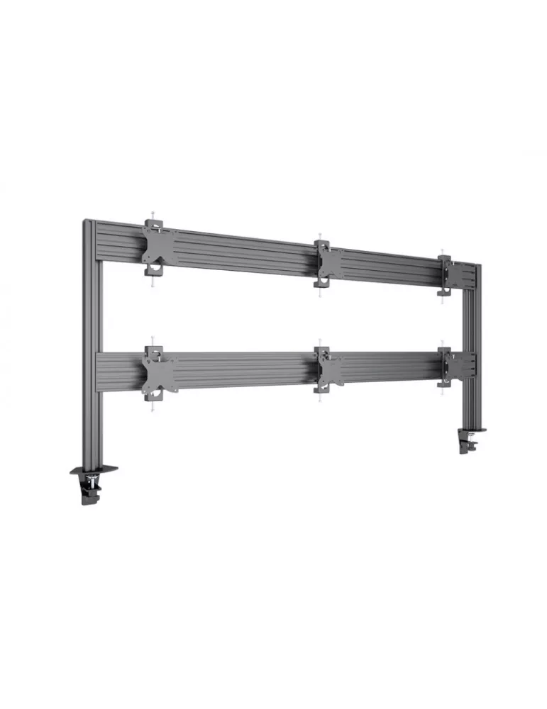 MULTIBRACKETS 5551 Support table 6 ecrans  Deskmount Column Pro 3x2 MBDM3x2U REF: