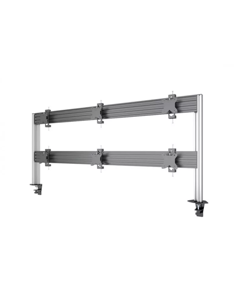MULTIBRACKETS 5551 Support table 6 ecrans  Deskmount Column Pro 3x2 MBDM3x2U REF: