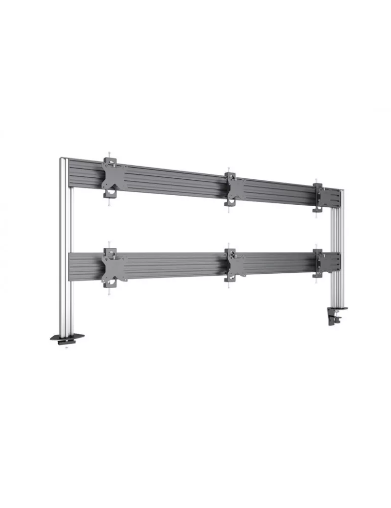 MULTIBRACKETS 5551 6-screen table stand Deskmount Column Pro 3x2 MBDM3x2U REF  MULTIBRACKETS MUL5551 | MusicGoodDeal