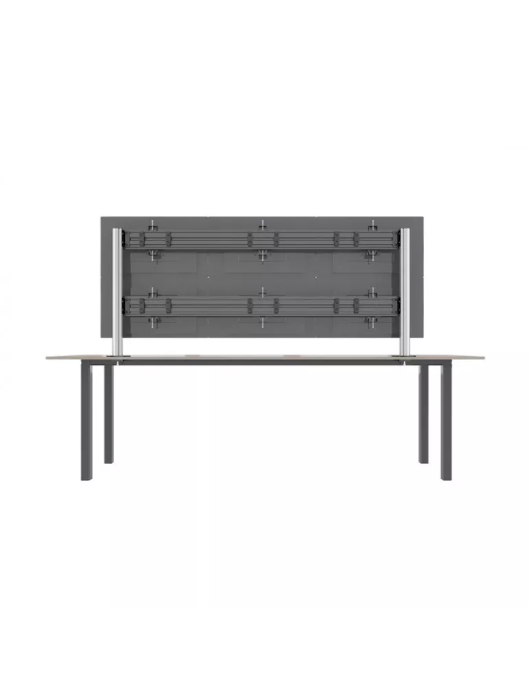 MULTIBRACKETS 5551 Support table 6 ecrans  Deskmount Column Pro 3x2 MBDM3x2U REF: