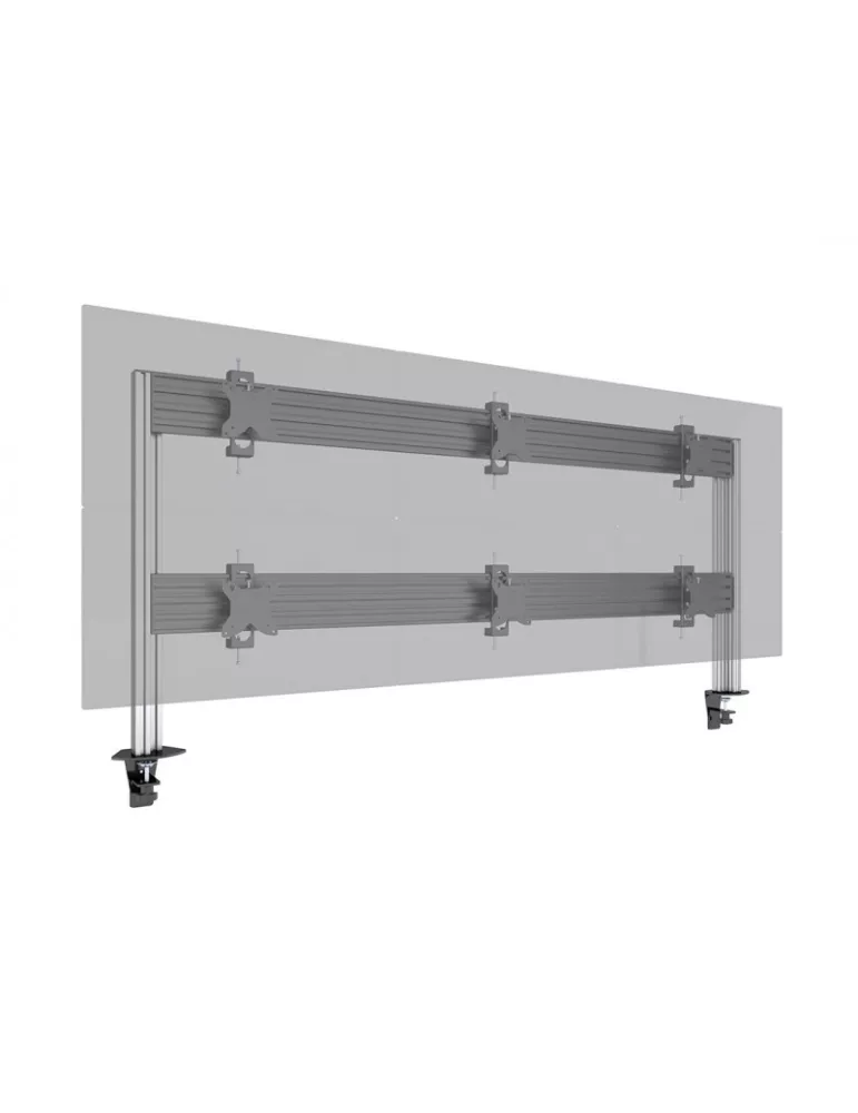 MULTIBRACKETS 5551 Tischhalterung für 6 Bildschirme Deskmount Column Pro 3x2 MBDM3x2U REF  MULTIBRACKETS MUL5551 | MusicGoodDe