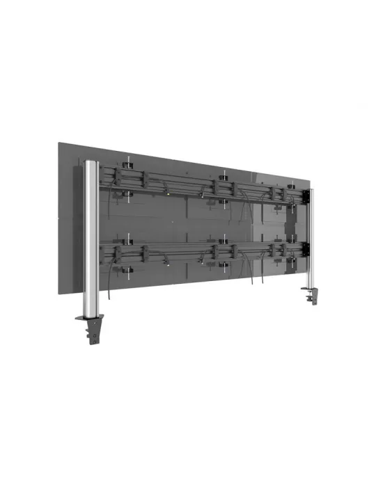 MULTIBRACKETS 5551 Tischhalterung für 6 Bildschirme Deskmount Column Pro 3x2 MBDM3x2U REF  MULTIBRACKETS MUL5551 | MusicGoodDe