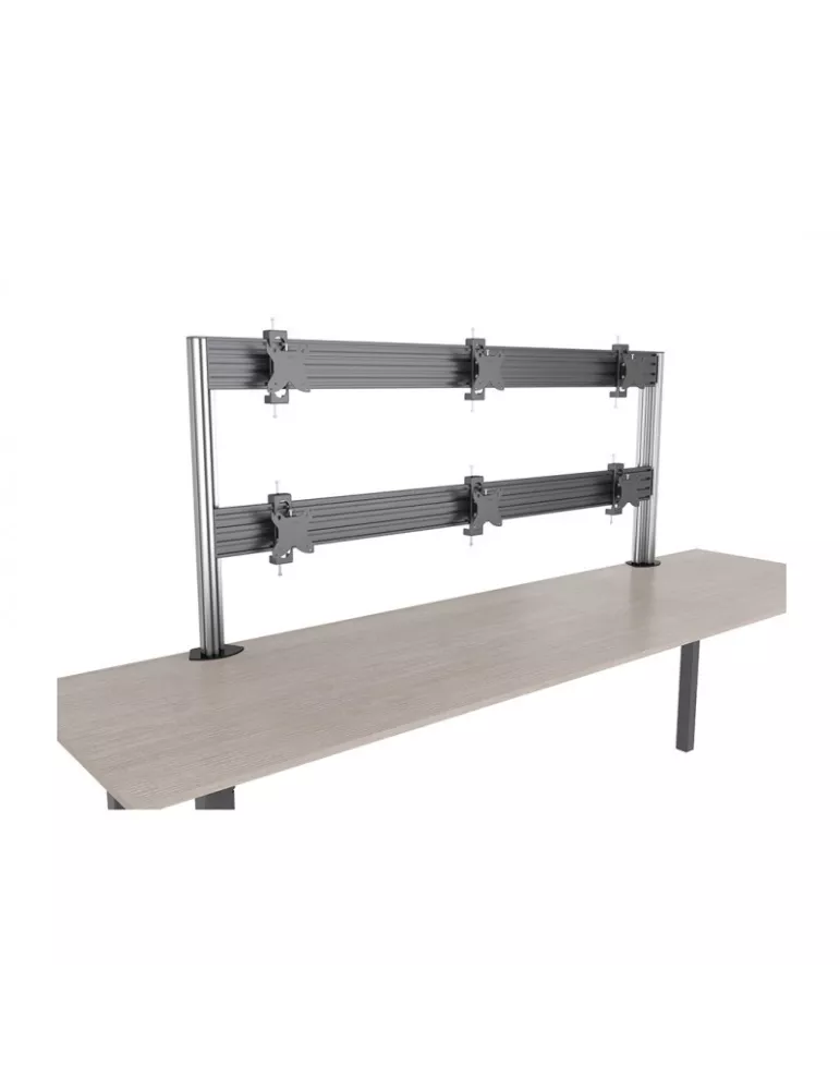 MULTIBRACKETS 5551 Tischhalterung für 6 Bildschirme Deskmount Column Pro 3x2 MBDM3x2U REF  MULTIBRACKETS MUL5551 | MusicGoodDe