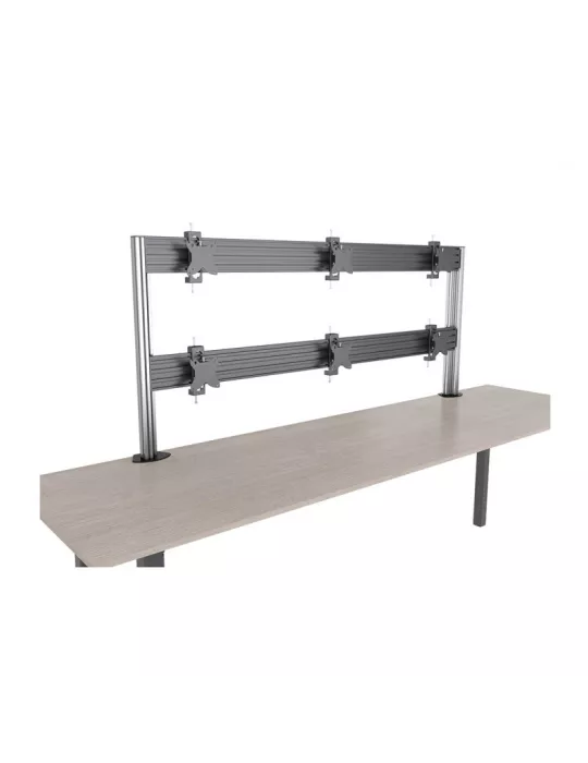 MULTIBRACKETS 5551 Support table 6 ecrans  Deskmount Column Pro 3x2 MBDM3x2U REF: