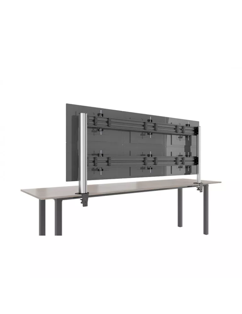 MULTIBRACKETS 5551 6-screen table stand Deskmount Column Pro 3x2 MBDM3x2U REF  MULTIBRACKETS MUL5551 | MusicGoodDeal