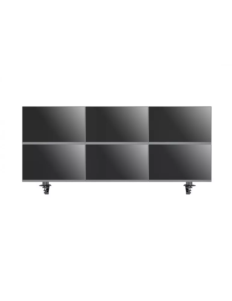 MULTIBRACKETS 5551 6-screen table stand Deskmount Column Pro 3x2 MBDM3x2U REF  MULTIBRACKETS MUL5551 | MusicGoodDeal
