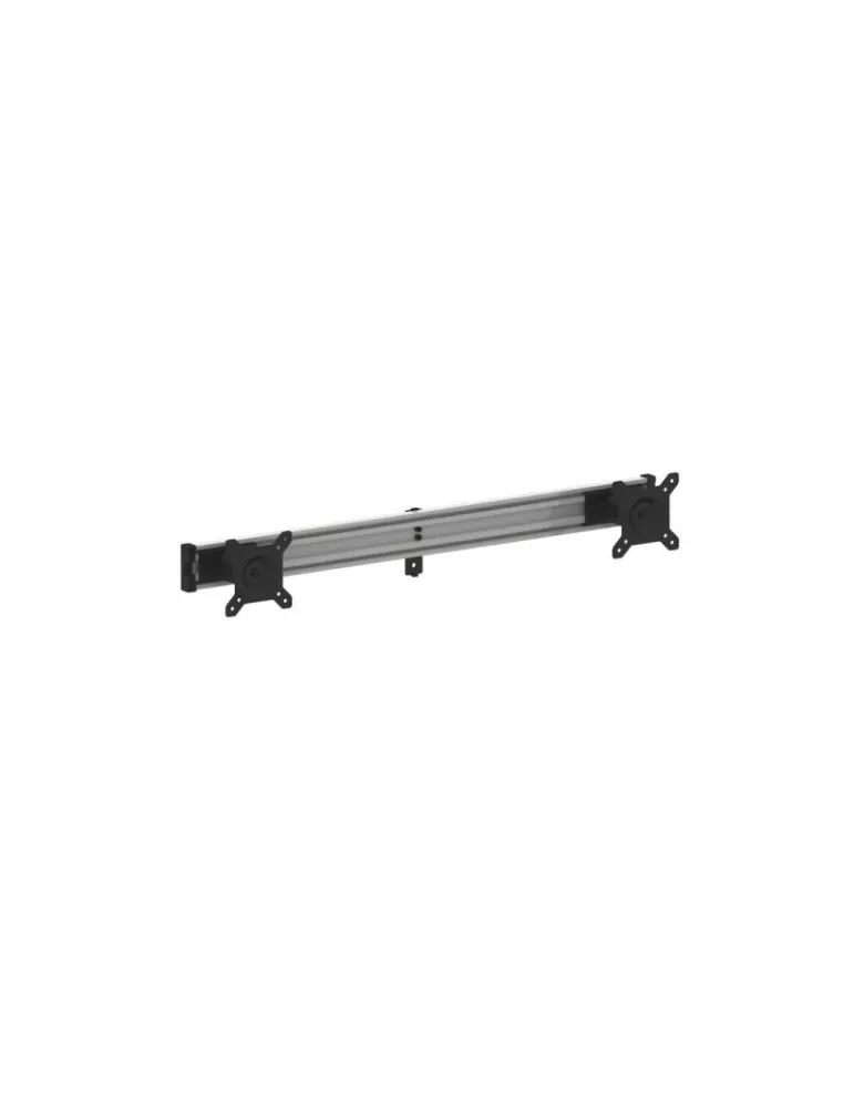MULTIBRACKETS 6344 Support écran Multibrackets Public Display Stand Dual Screen Mount Silver - 2 écrans 15"-32" VESA Max 100x10