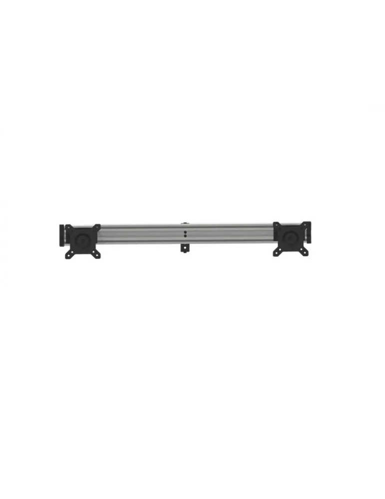 MULTIBRACKETS 6344 Support écran Multibrackets Public Display Stand Dual Screen Mount Silver - 2 écrans 15"-32" VESA Max 100x10