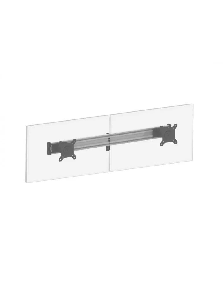 MULTIBRACKETS 6344 Support écran Multibrackets Public Display Stand Dual Screen Mount Silver - 2 pantallas 15 -32  VESA Max 10