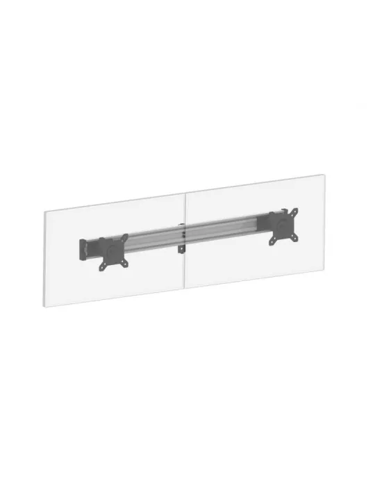 MULTIBRACKETS 6344 Bildschirmständer Multibrackets Public Display Stand Dual Screen Mount Silber - 2 Bildschirme 15 -32  VESA