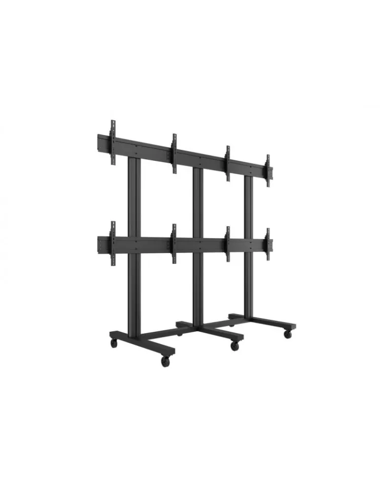 MULTIBRACKETS 7192 Support sol mobile Multibrackets Public Video Wall Stand - 4 écrans 65"-75" VESA Max 800x400