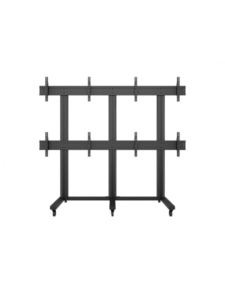 MULTIBRACKETS 7192 Support sol mobile Multibrackets Public Video Wall Stand - 4 écrans 65"-75" VESA Max 800x400