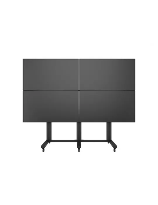 MULTIBRACKETS 7192 Support sol mobile Multibrackets Public Video Wall Stand - 4 écrans 65"-75" VESA Max 800x400