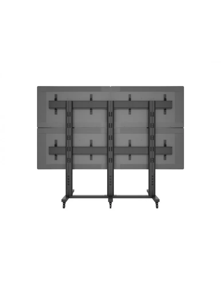 MULTIBRACKETS 7192 Support sol mobile Multibrackets Public Video Wall Stand - 4 écrans 65"-75" VESA Max 800x400