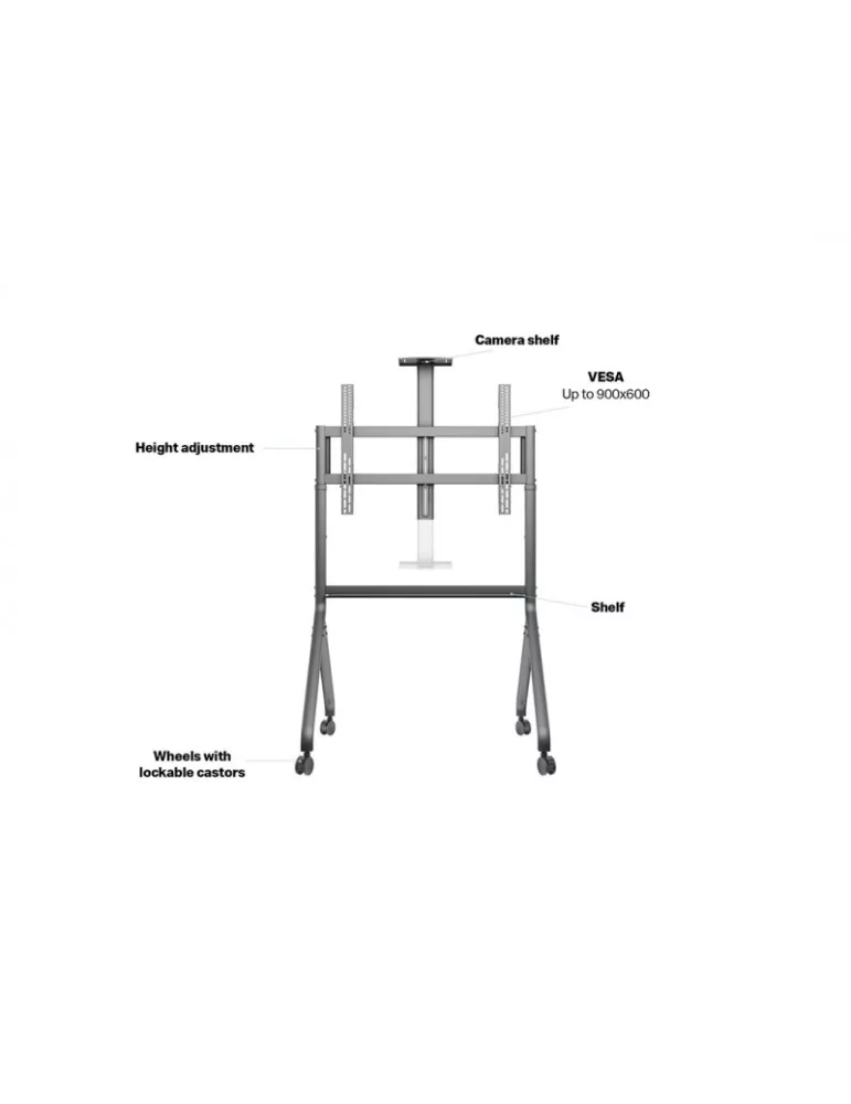 MULTIBRACKETS 6763 Mobiler Ständer Collaboration Floorstand 55  -86   REF  MULTIBRACKETS MUL6763 | MusicGoodDeal