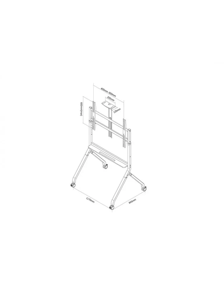 MULTIBRACKETS 6763 Support mobile  Collaboration Floorstand 55''-86'' REF: