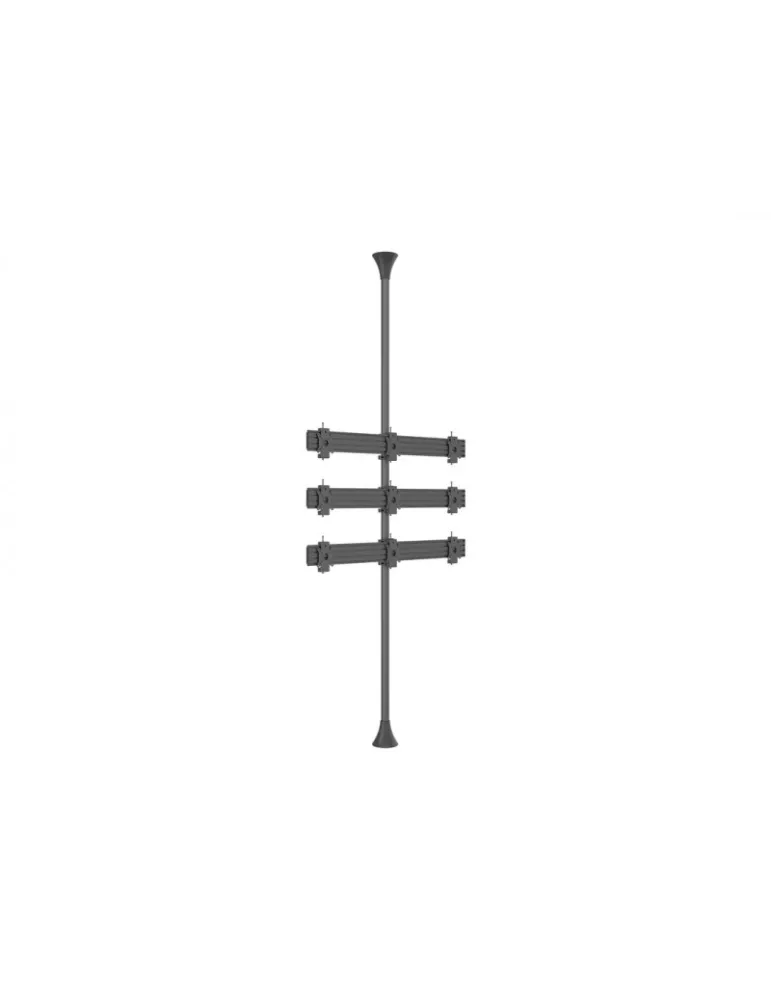 MULTIBRACKETS 2024 Boden-Decken-Halterung Multibrackets Floor to Ceiling Mount Pro MBFC3X3U-F100 - 9 Monitore 15 -32C  VESA Ma