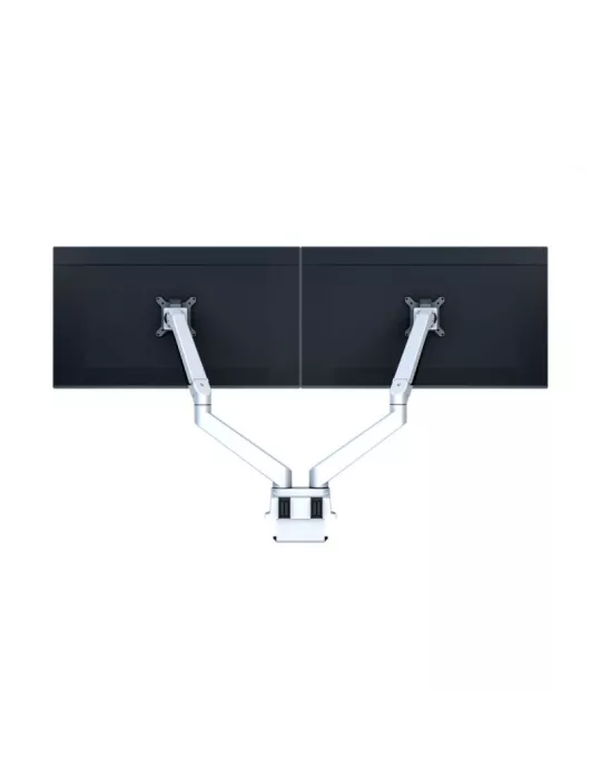 MULTIBRACKETS 3972 Gelenkige Tischhalterung Multibrackets Gas Lift Arm Dual Side by Side - 2 Bildschirme von 15 -32  VESA Max