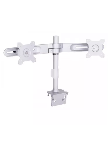 MULTIBRACKETS 4665 Support écran de table Multibrackets Workstation Dual Arm DT - 2 écrans 15"-24" VESA Max 100x100
