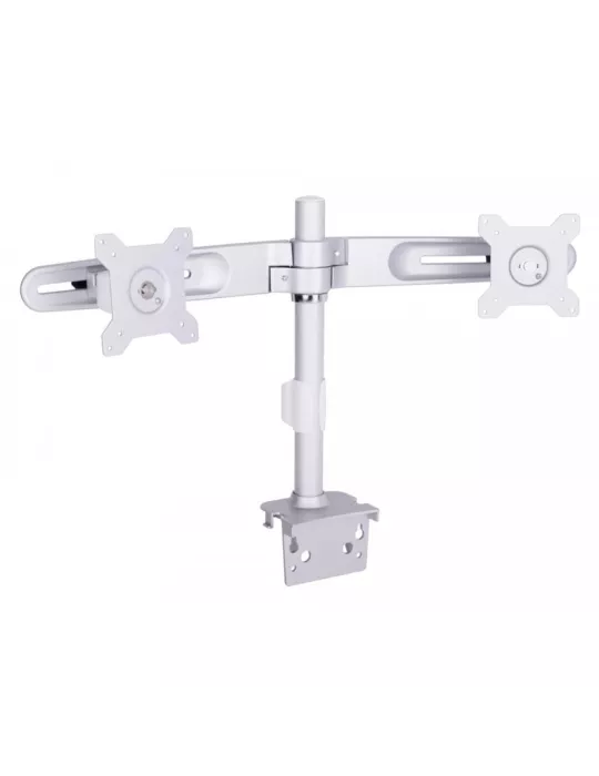MULTIBRACKETS 4665 Support écran de table Multibrackets Workstation Dual Arm DT - 2 écrans 15"-24" VESA Max 100x100
