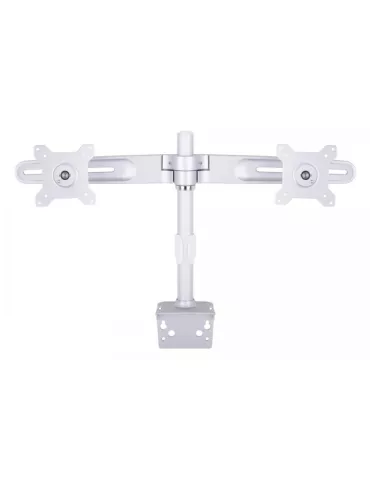 MULTIBRACKETS 4665 Support écran de table Multibrackets Workstation Dual Arm DT - 2 écrans 15"-24" VESA Max 100x100 2
