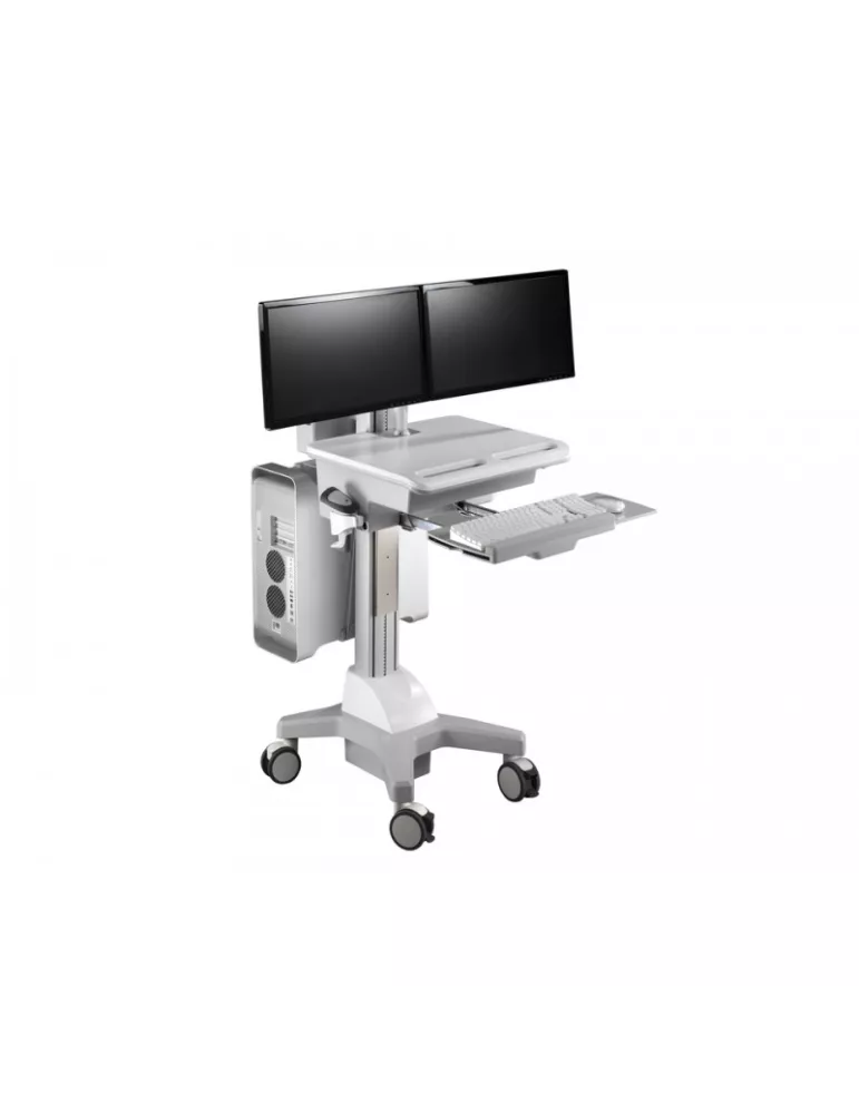 MULTIBRACKETS 4665 Tisch-Bildschirmhalterung Multibrackets Workstation Dual Arm DT - 2 Bildschirme 15 -24  VESA Max 100x100 MU