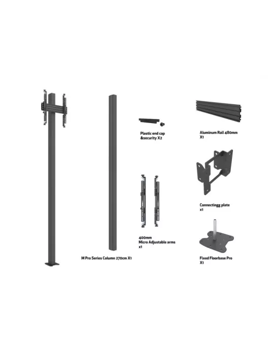 MULTIBRACKETS 0303 Soporte de suelo para fijar Multibrackets Columna Acoplable Pro MBFC1U Micro aj. REF  MULTIBRACKETS MUL0303