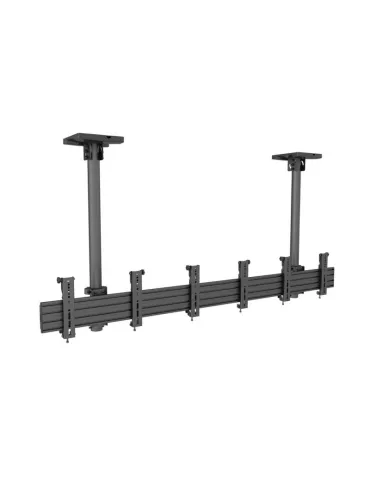MULTIBRACKETS 5662 Support plafond Menu Board Mount Pro MBC3X1U - 3 écrans 32"- 42" VESA Max 200x200