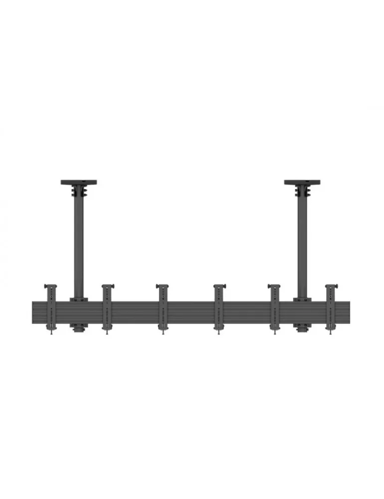 MULTIBRACKETS 5662 Support plafond Menu Board Mount Pro MBC3X1U - 3 écrans 32"- 42" VESA Max 200x200