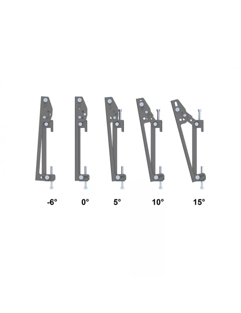 MULTIBRACKETS 6589 Support plafond Multibrackets Ceiling Mount Pro CCTV MBC1U - VESA Max 200
