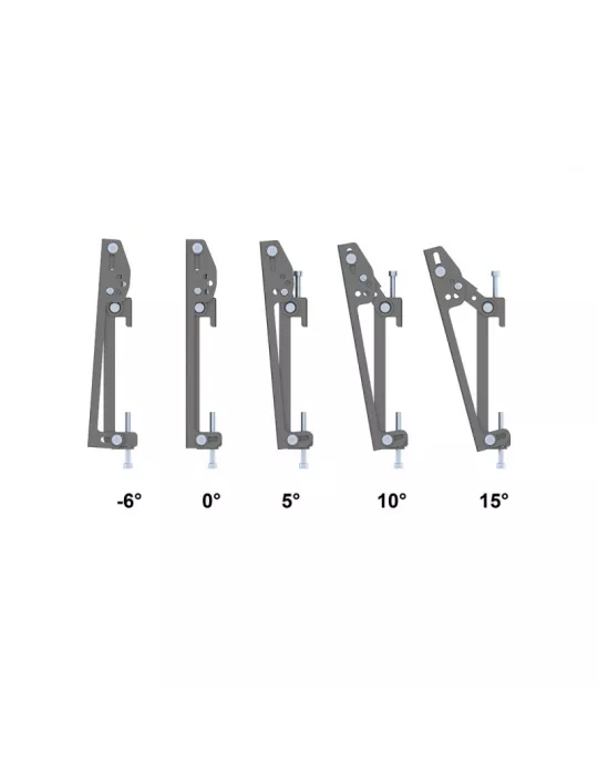 MULTIBRACKETS 6589 Support plafond Multibrackets Ceiling Mount Pro CCTV MBC1U - VESA Max 200