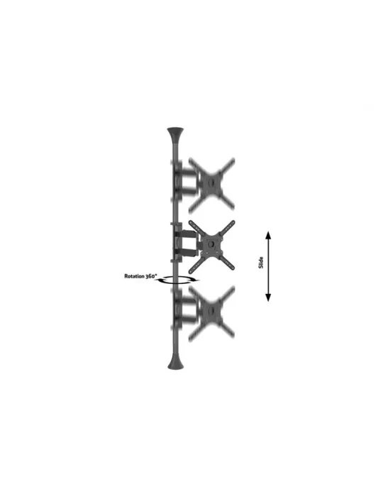 MULTIBRACKETS 6409 Support sol plafond Multibrackets Floor to Ceiling Mount Pro MBFC1F - screen 32 -55  VESA Max 400x400 MULTI