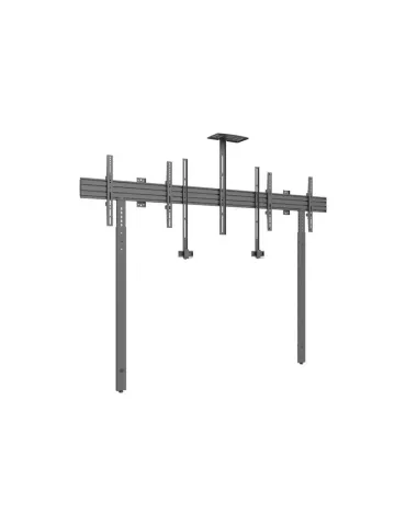 MULTIBRACKETS 3977 Support sol mur avec support caméra Multibrackets Collaboration Side by Side with brackets écran 32 -65   V