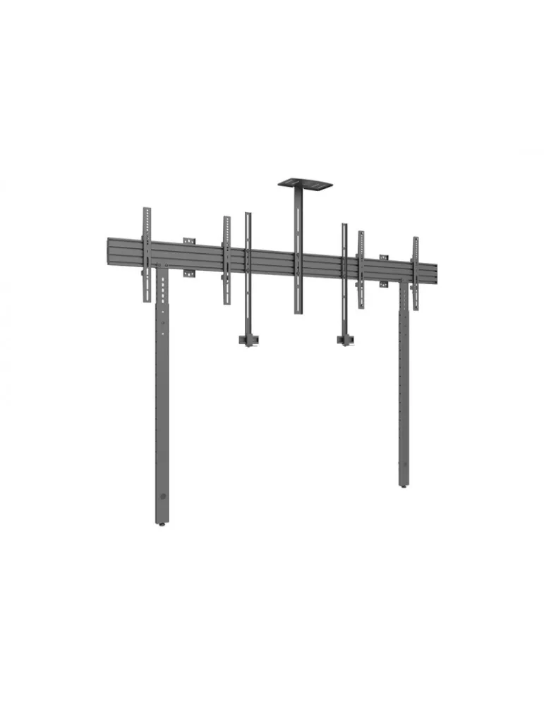MULTIBRACKETS 3977 Support sol mur avec support caméra Multibrackets Collaboration Side by Side with brackets écran 32 -65   V