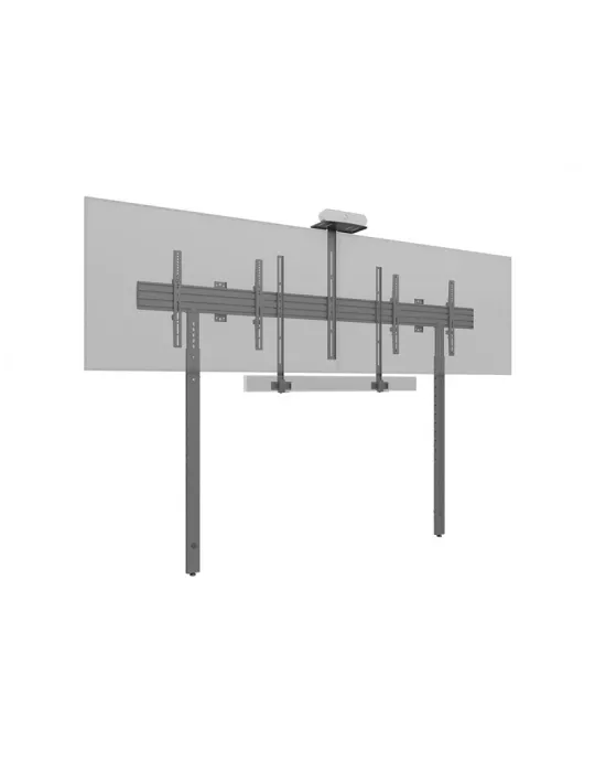 MULTIBRACKETS 3977 Boden-Wand-Halterung mit Kamerahalterung Multibrackets Collaboration Side by Side with brackets Bildschirm
