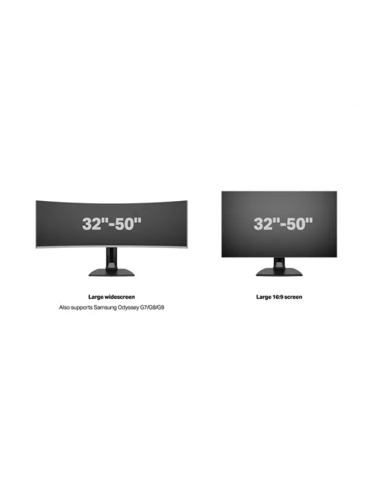 MULTIBRACKETS 3229 Multibrackets Tablestand HD Pantalla panorámica vertical única - Pantalla de 32 -50  VESA Máx. 100x100 MULT