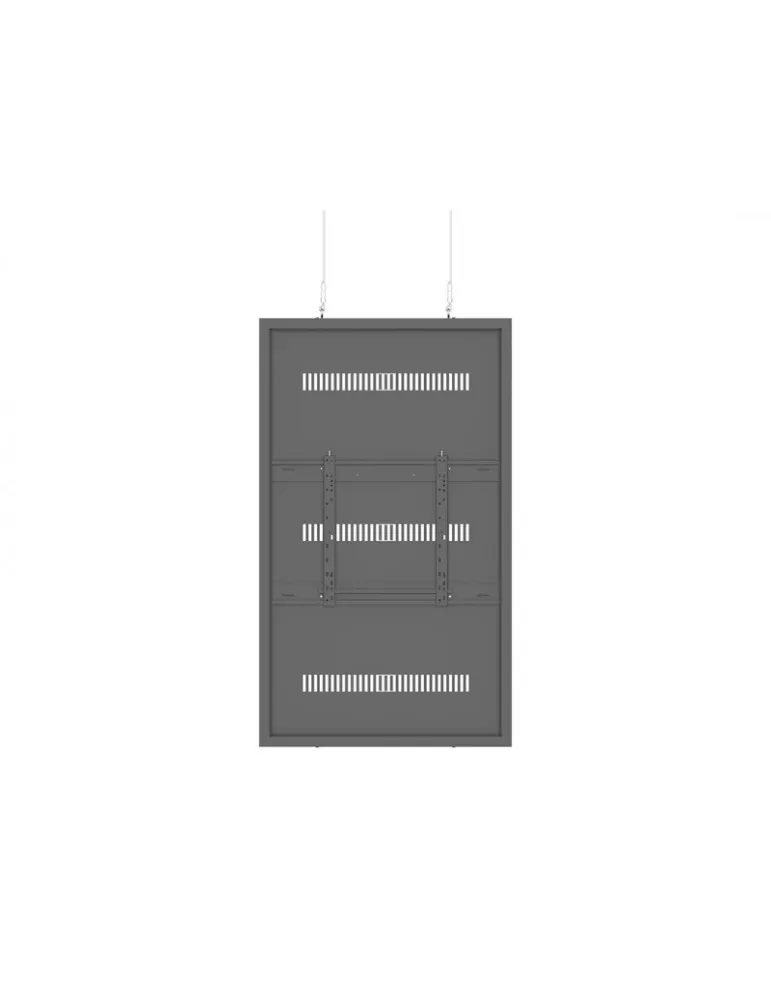 MULTIBRACKETS 3717 Caisson avec Elingues Multibrackets Enclosure 65  Wire Medium Black MULTIBRACKETS MUL3717 | MusicGoodDeal