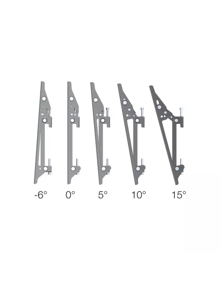 MULTIBRACKETS 6473 Menuboard Multibrackets Menu Board Mount Pro MBC4X1U - 4 pantallas 32 -50  VESA Max 300x300 MULTIBRACKETS M