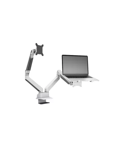 MULTIBRACKETS 1898 Tischständer mit Computerhalterung Multibrackets Gas Lift Arm Dual Arm w. Laptop Holder - Bildschirm 15 - 3