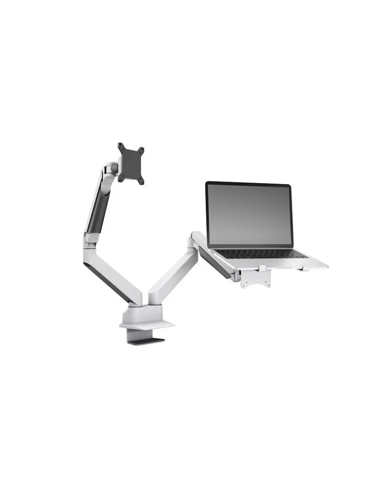 MULTIBRACKETS 1898 Soporte de mesa con soporte para ordenador Multibrackets Brazo de elevación a gas Doble brazo c.. Soporte p