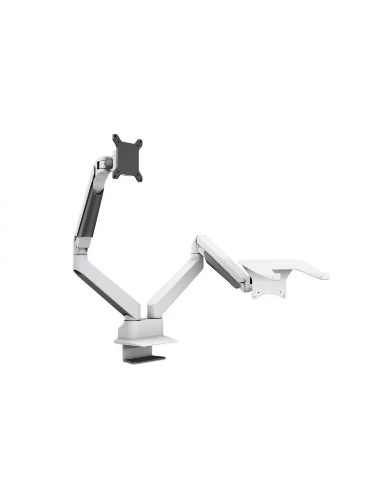 MULTIBRACKETS 1898 Soporte de mesa con soporte para ordenador Multibrackets Brazo de elevación a gas Doble brazo c.. Soporte p