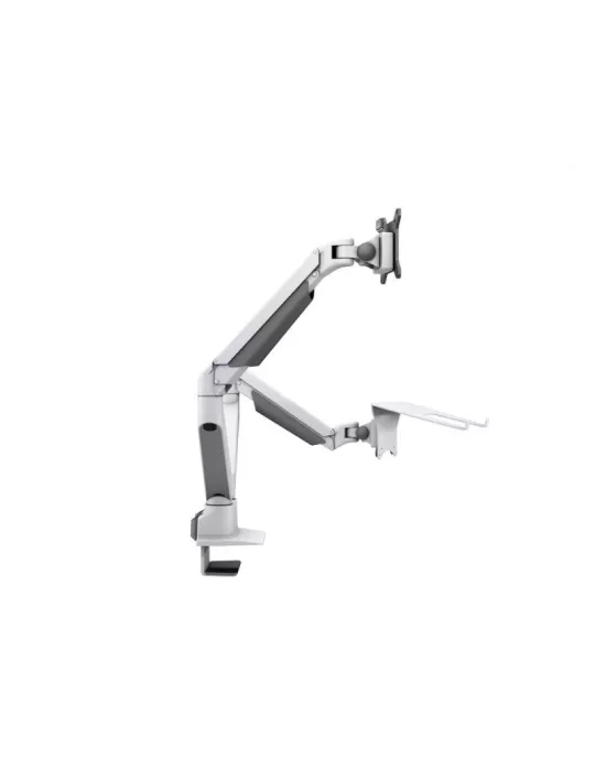 MULTIBRACKETS 1898 Table stand with computer support Multibrackets Gas Lift Arm Dual Arm w. Laptop Holder - 15 - 32  screen VE