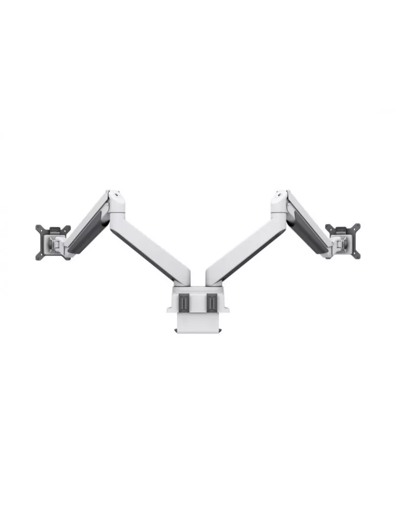 MULTIBRACKETS 1898 Table stand with computer support Multibrackets Gas Lift Arm Dual Arm w. Laptop Holder - 15 - 32  screen VE