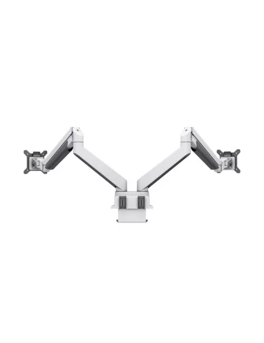MULTIBRACKETS 1898 Table stand with computer support Multibrackets Gas Lift Arm Dual Arm w. Laptop Holder - 15 - 32  screen VE