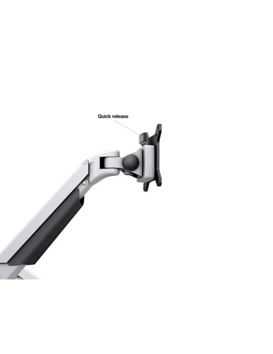 MULTIBRACKETS 1898 Soporte de mesa con soporte para ordenador Multibrackets Brazo de elevación a gas Doble brazo c.. Soporte p