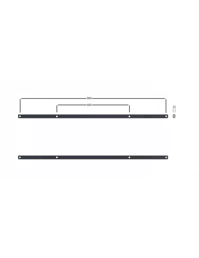 MULTIPANTALLA 0582 Kit de extensión Push HD 800x400 Multibrackets - Pantalla 40  - 70 MULTIBRACKETS MUL0582 | MusicGoodDeal