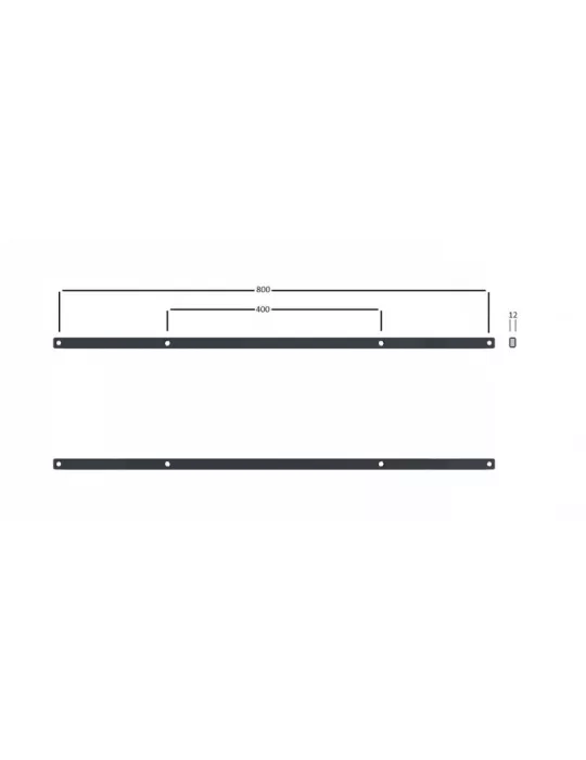 MULTIPANTALLA 0582 Kit de extensión Push HD 800x400 Multibrackets - Pantalla 40  - 70 MULTIBRACKETS MUL0582 | MusicGoodDeal