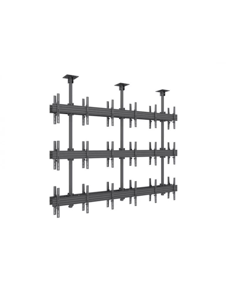 MULTIBRACKETS 3613 Support plafond Multibrackets MBC3X3U2 Ceiling Mount Pro - 18 screens 40 -65  VESA Max 600x400 MULTIBRACKET