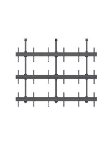 MULTIBRACKETS 3613 Soporte de plafón Multibrackets MBC3X3U2 Soporte de techo Pro - 18 pantallas 40 -65  VESA Max 600x400 MULTI 2